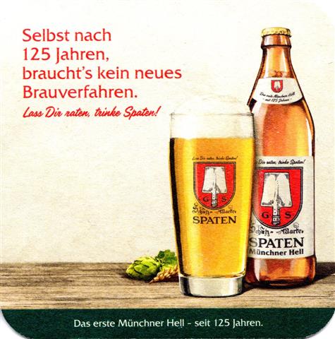 mnchen m-by spaten spat quad 4a (185-selbst nach 125 jahren)